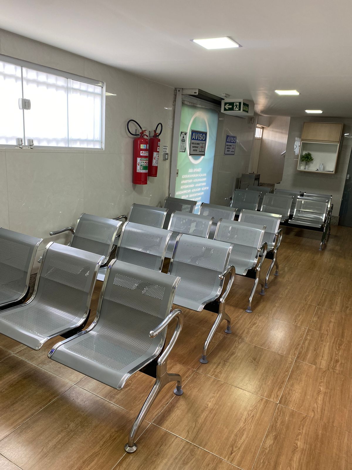 Espaço físico - Sala de espera